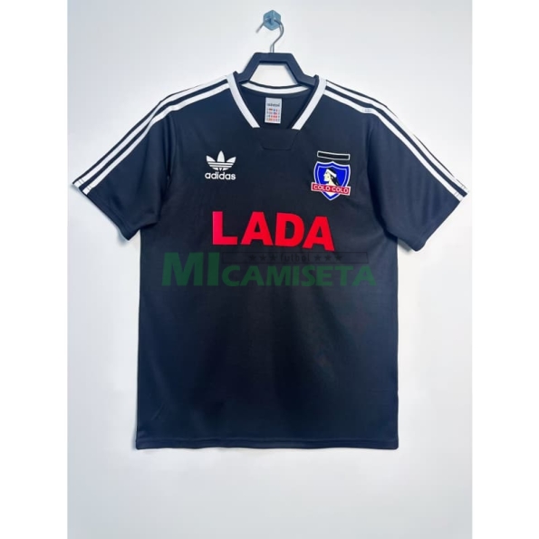 Camiseta Colo-Colo Segunda Equipación 1991 Retro Negro