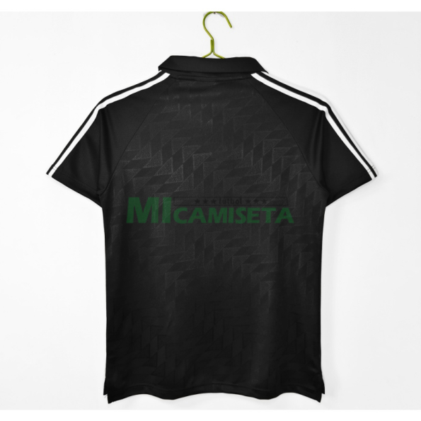 Camiseta Alemania Segunda Equipación Retro 1988/90 Negro