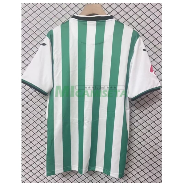 Camiseta Córdoba CF Primera Equipación 2025/2026 Verde/Blanco con Parche La Liga