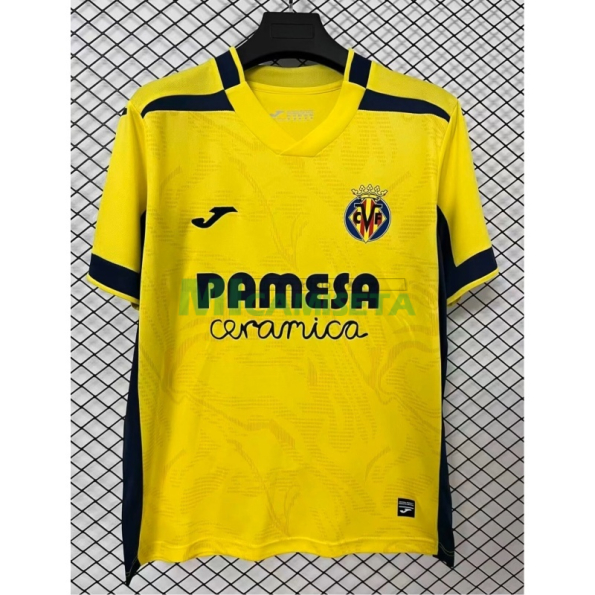 Camiseta Villarreal Primera Equipación 2026/2027 Amarillo con Parche La Liga