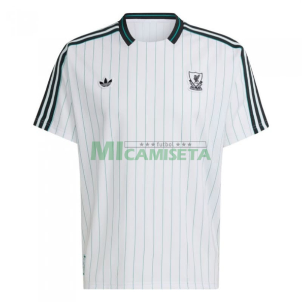 Camiseta Liverpool Terrace Icons Retro 2025/26 Blanco