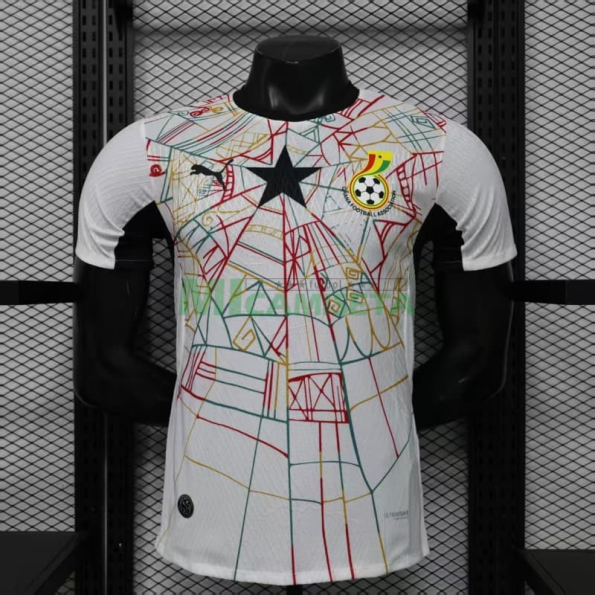 Camiseta Ghana Primera Equipación Mundial 2026 Blanco (EDICIÓN JUGADOR)