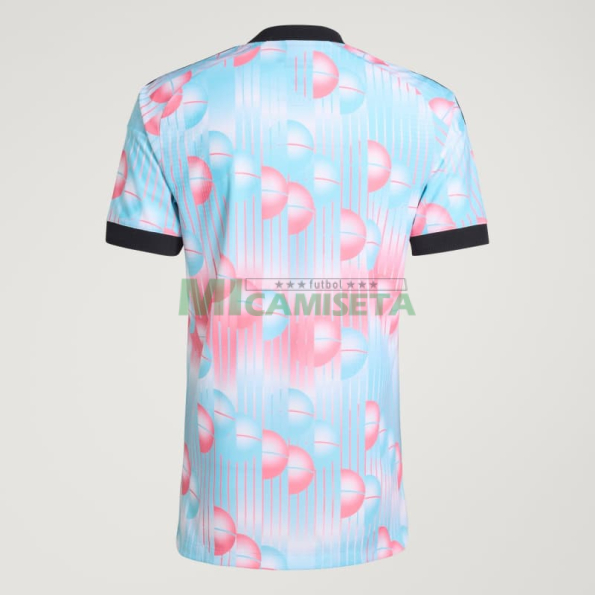 Camiseta Bélgica Segunda Equipación Mundial 2026 Rosa/Azul Claro
