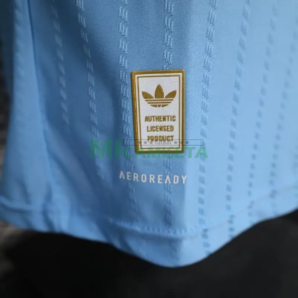Camiseta Inter Miami Tercera Equipación 2025/2026 ML Azul Claro (EDICIÓN JUGADOR)