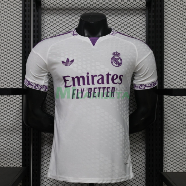 Camiseta Real Madrid 2026/2027 Edición Especial Blanco/Morado (EDICIÓN JUGADOR)
