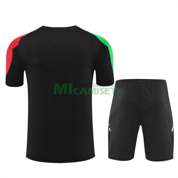Camiseta de Entrenamiento Arsenal 2024/2025 Kit Negro/Verde/Rojo