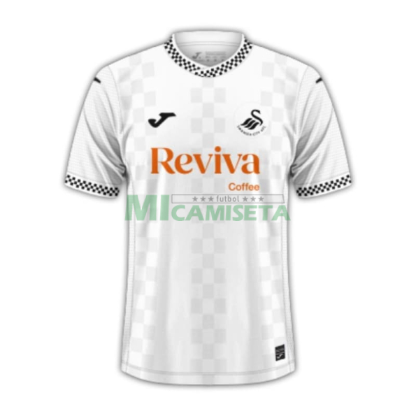 Camiseta Swansea City Primera Equipación 2025/2026 Blanco