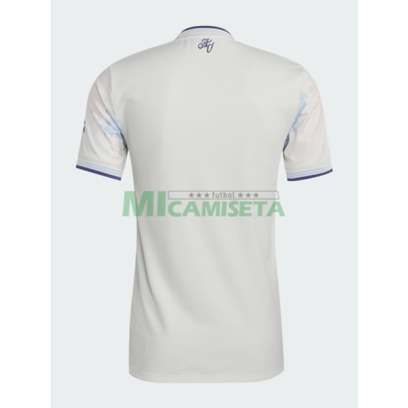 Camiseta Aston Villa Tercera Equipación 2025/2026 Blanco Roto