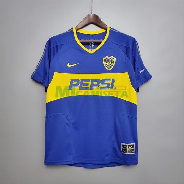 Camiseta RIQUELME 10 Boca Juniors Primera Equipación Retro 2003/04