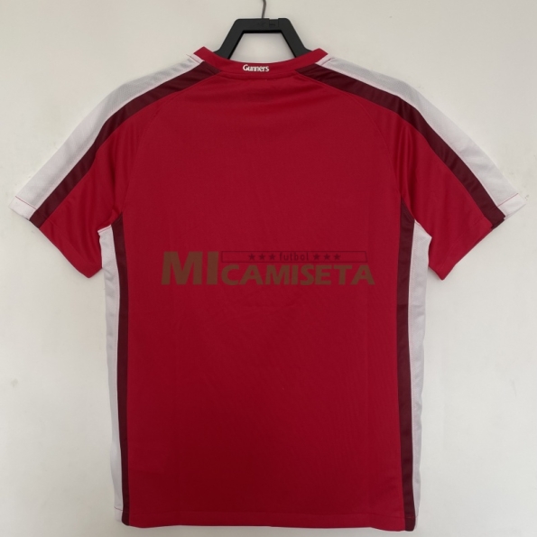 Camiseta Arsenal Primera Equipación Retro 2008/10 Rojo