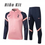 Sudadera de Entrenamiento Tottenham Hotspur 2020/2021 Niño Kit Rosa