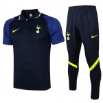 Polo Tottenham Hotspur 2021/2022 Kit Azul Marino