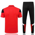Polo AC Milan 2021/2022 Kit Rojo