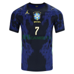 Camiseta VINI JR. 7 Brasil Segunda Equipación Mundial 2026 Azul