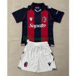 Camiseta Bologna Primera Equipación 2026/2027 Rojo/Azul Niño Kit