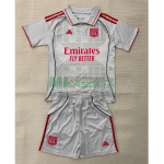 Camiseta Olympique De Lyon Tercera Equipación 2025/2026 Gris Niño Kit
