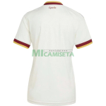 Camiseta España Segunda Equipación Mundial 2026 Blanco/Rojo Mujer