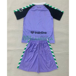 Camiseta de Portero Real Betis 2026/2027 Morado Versión Retro Niño Kit