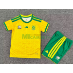 Camiseta Sudáfrica Primera Equipación Mundial 2026 Amarillo Niño Kit