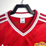 Camiseta Manchester United Primera Equipación Retro 1986/88