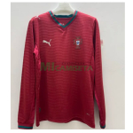 Camiseta Portugal Primera Equipación Mundial 2026 ML Rojo