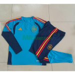 Sudadera De Entrenamiento España 2026 Kit Azul Real 2 Estrellas