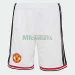 Pantalón Corto Manchester United Primera Equipación 2026/2027 Blanco