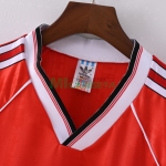 Camiseta Manchester United Primera Equipación Retro 1998/00 Rojo