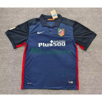 Camiseta Atletico de Madrid Segunda Equipación Retro 2015/2016 Azul Marino