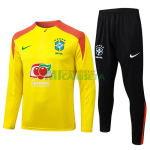Sudadera De Entrenamiento Brasil 2025/2026 Amarillo