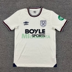 Camiseta West Ham United Segunda Equipación 2025/2026 Beige