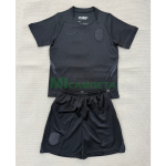 Camiseta Noruega Segunda Equipación Mundial 2026 Negro Niño Kit