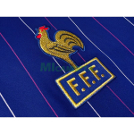 Camiseta Francia Primera Equipación Retro 1980/82 ML Azul