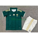 Camiseta Sudáfrica Segunda Equipación Mundial 2026 Verde Niño Kit