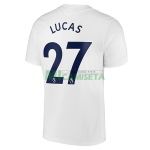Camiseta Lucas 27 Tottenham Hotspur Primera Equipación 2021/2022
