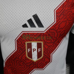 Camiseta Perú Primera Equipación 2026 Blanco (EDICIÓN JUGADOR)