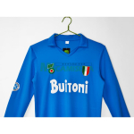 Camiseta Napoli Primera Equipación Retro 1987/88 ML Azul