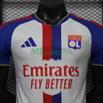 Camiseta Olympique De Lyon Primera Equipación 2026/2027 Blanco/Azul (EDICIÓN JUGADOR)