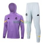 Chaqueta Real Madrid 2024/2025 Con Capucha Morado