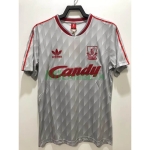 Camiseta Liverpool Segunda Equipación Retro 89/91