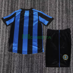 Camiseta Inter de Milan Primera Equipación Retro 1999/00 Azul/Negro Niño Kit