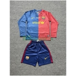 Camiseta Barcelona Primera Equipación Retro 2008/09 Niño Kit ML