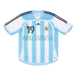 Camiseta MESSI 19 Argentina Primera Equipación Retro 2006