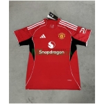 Camiseta Manchester United 2025/2026 Rojo