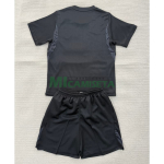 Camiseta Noruega Segunda Equipación Mundial 2026 Negro Niño Kit