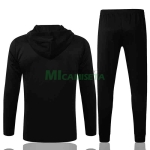 Chandal Real Madrid 2021/2022 Con Capucha Negro