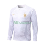 Sudadera De Entrenamiento Francia 2022 Blanco/Gris