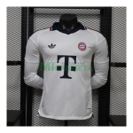 Camiseta Bayern Múnich Segunda Equipación 2026/2027 ML Blanco (EDICIÓN JUGADOR)