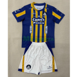 Camiseta Atlético San Luis Segunda Equipación 2025/2026 Azul/Oro Niño Kit