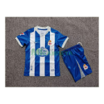 Camiseta Deportivo de La Coruña Primera Equipación 2026/2027 Azul/Blanco Niño Kit con Parche La Liga